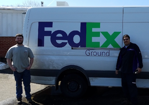 FedEx Ground available for precision fasteners